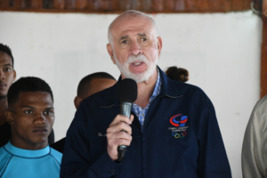 Lee más sobre el artículo Misión del Comité Olímpico realiza visita de motivación a pesistas en Jarabacoa.