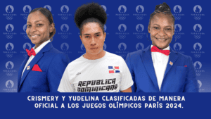 Lee más sobre el artículo CRISMERY Y YUDELINA CLASIFICADAS DE MANERAOFICIAL A LOS JUEGOS OLÍMPICOS PARÍS 2024.