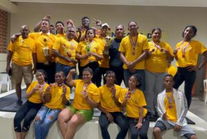 Lee más sobre el artículo LA VEGA GANA CON SOLVENCIA EL  CAMPEONATO SUPERIOR DE PESAS ZONA NORTE DOMINA JUSTA CON 30.MEDALLAS; SUS ATLETAS FLORENTINO Y ROQUE GALARDONADOS LOS MÁS VALIOSOS.